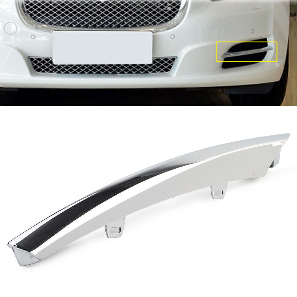 1x Left Front Side Grille Chrome Molding for Jaguar XJ 2010-2015 2012 2013 2014