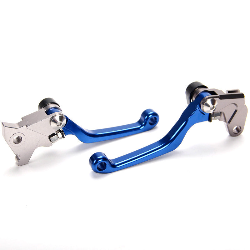 Offroad Brake Clutch Levers for YAMAHA XTZ125 (2003-2016) Blue aluminum