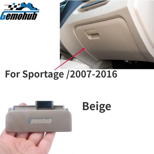OE 845601F100EZ Beige GLOVE BOX LATCH OPENER HANDLE KNOB For Sportage 2007-2016
