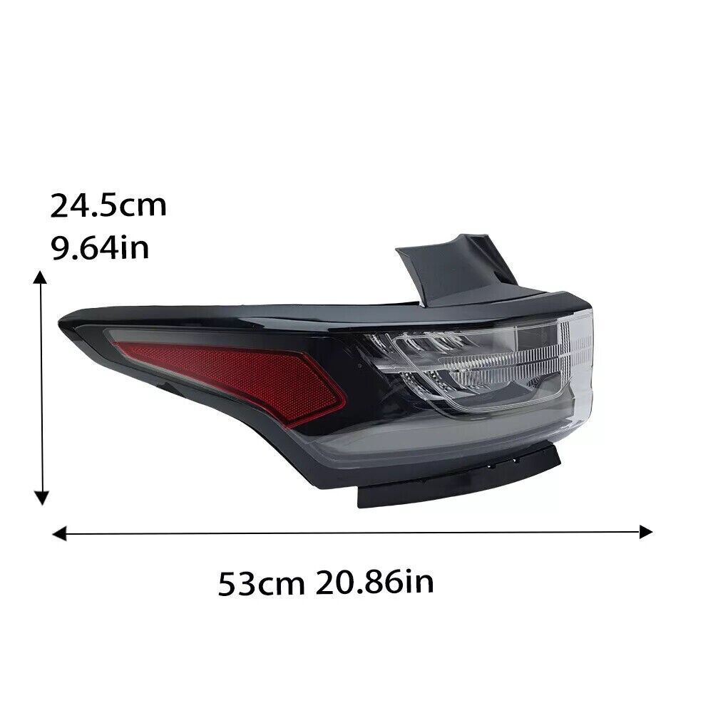 Right Tail Light Tail Lamp Rear Brake Lamp for Chevrolet Traverse 2018-2020