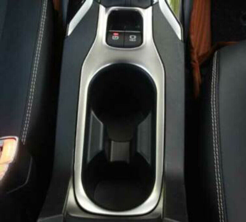 for Toyota for Corolla 2019-2022 Stainless Steel Middle Console Water Cup Frame Trim