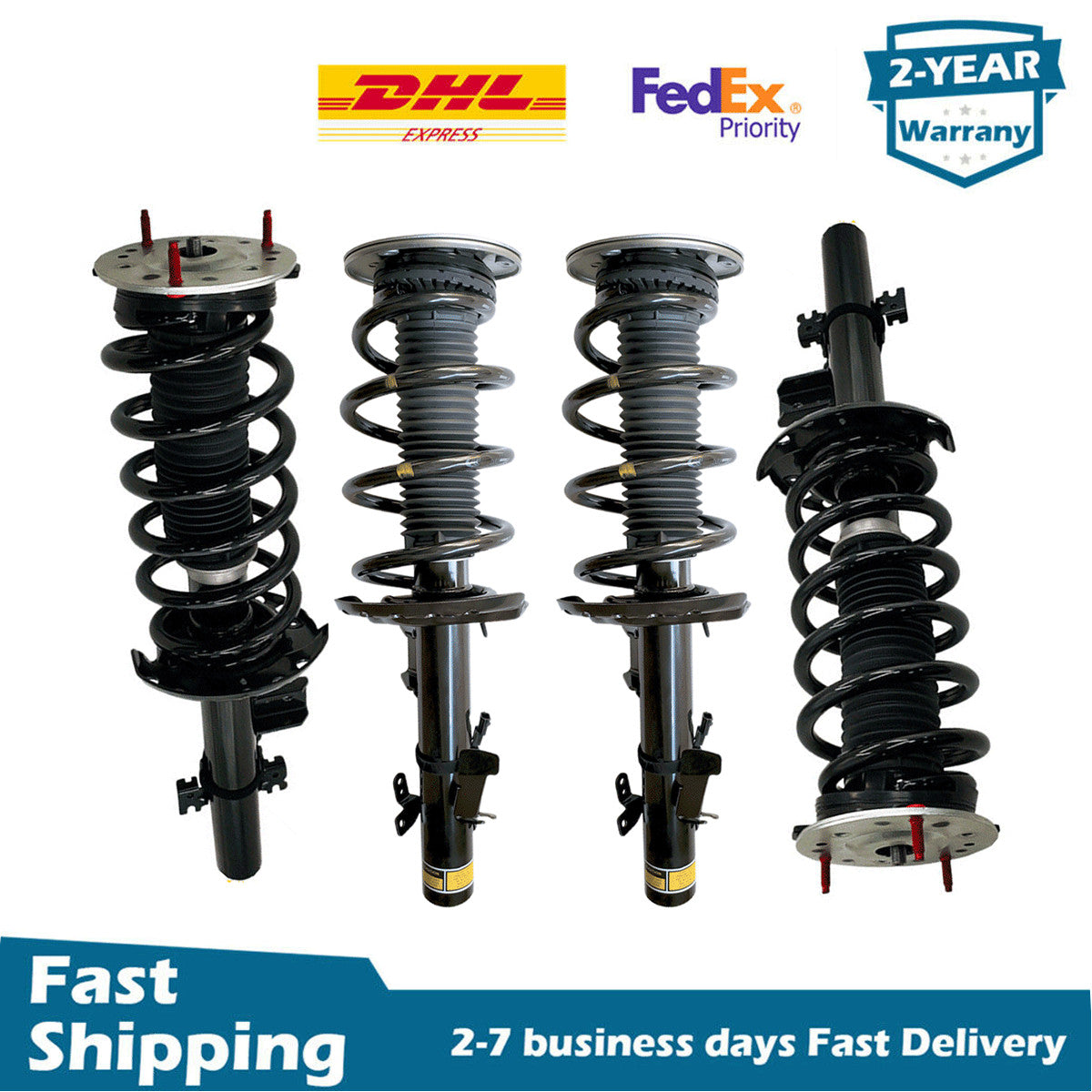 Full Set Magnetic Struts for Range Rover Evoque L538 Si4 SD4 HSE Dynamic 2012-18