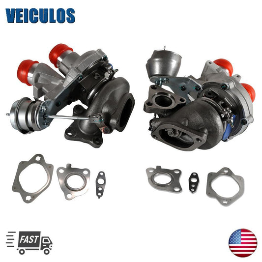 Left +Right Turbos Pair for Ford F150 F-150 V6 3.5L 2013-2016 gas Turbocharger
