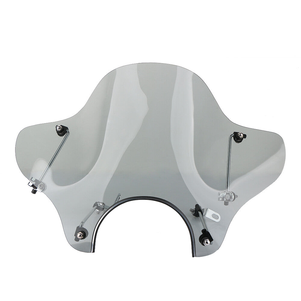 Motorcycle 7 Screen Windshield Windscreen Mounting For Cruiser for Honda Harlay