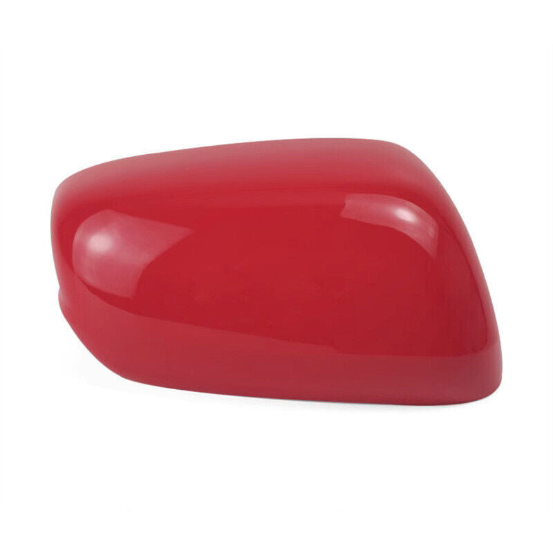 Red Rearview Mirror Cover Shell Housing Cap for Honda Fit/Jazz 09-13 Right Side