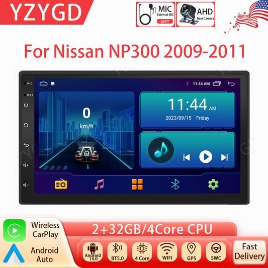 Android Auto Carplay Car Radio for Nissan NP300 2009-2011 Stereo GPS Head Unit