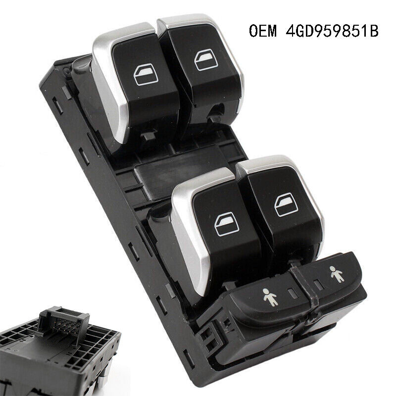 for Audi A6 A7 for A8 S6 C7 S8 TT R8 RS6 RS7 4GD959851B Master Window Control Switch