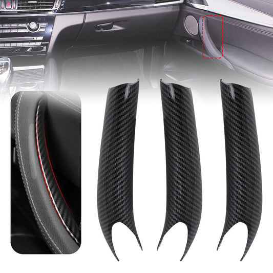 Inner Handle Interior Door Panel Pull Trim Cover fit for BMW X5 X6 F15 F16 2014-2018