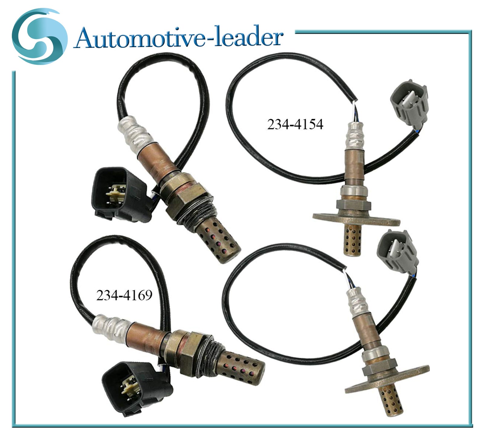 4X UpDownstream Oxygen Sensor 2344154 234-4169 for Toyota Tundra 2000-2002 4.7L