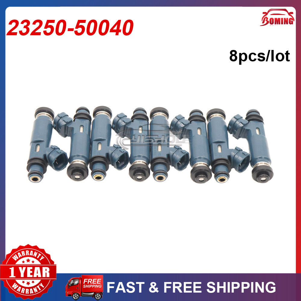 23250-50040 8PCS Pack Fuel Injectors 2000-2004 for Toyota Tundra for Lexus 4.7L V8