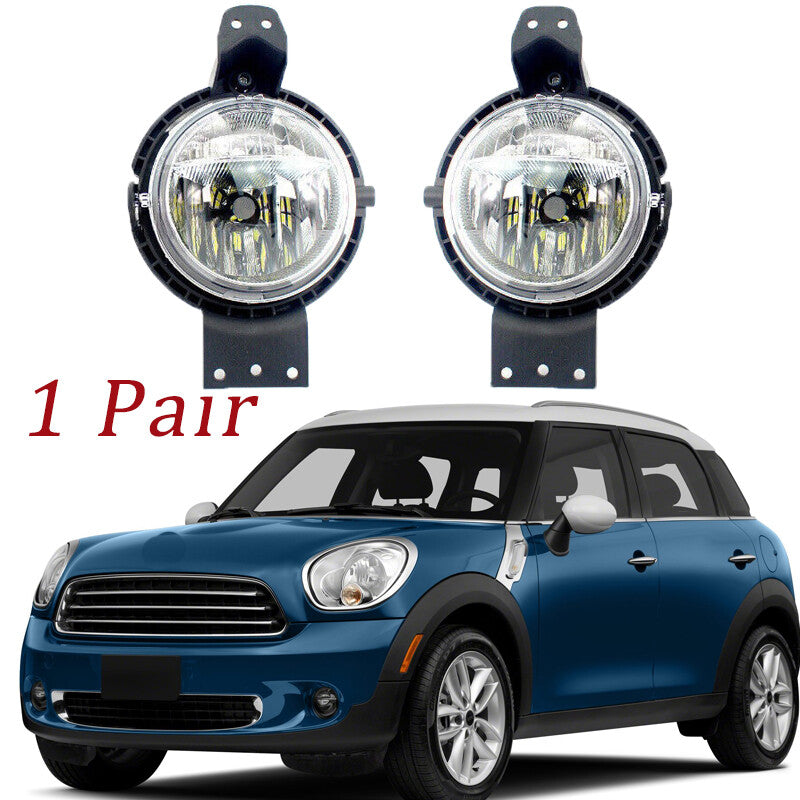 1 pair of LED front bumper fog lights suitable for 2011-2014 for Mini Cooper Countryman