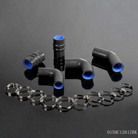 Silicone-coated turbo intercooler hoses fit for Ford Focus single 1.8 TDDi MK1