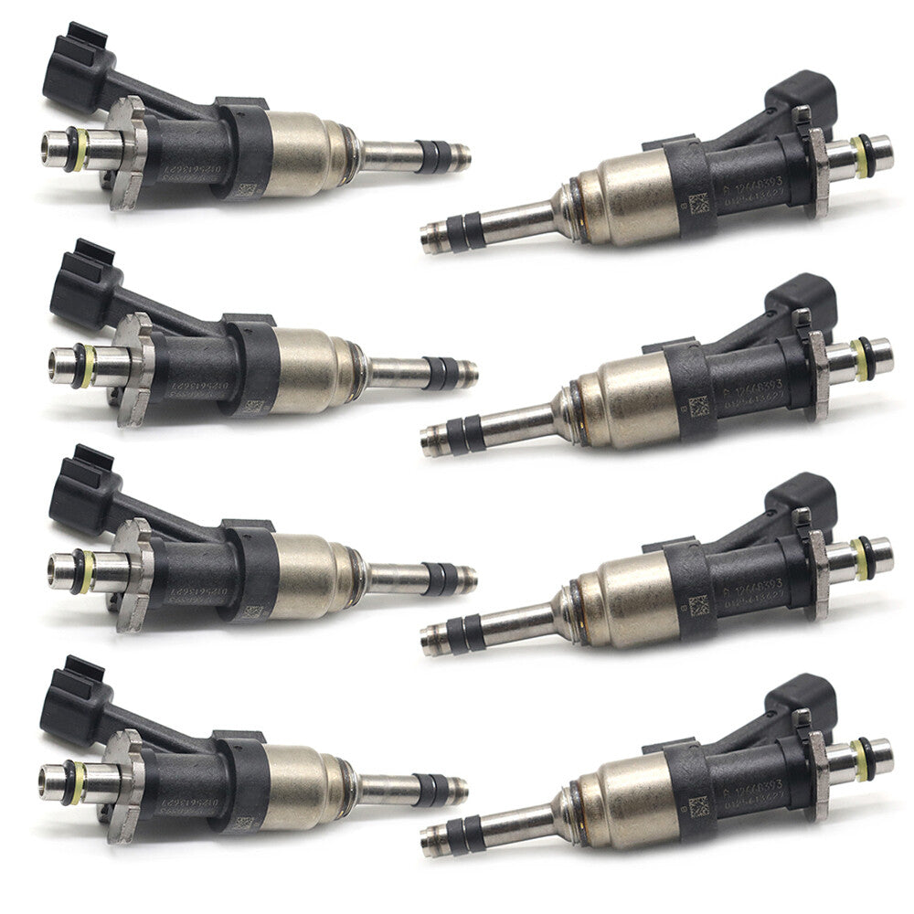 Set of 8 For GM Fuel Injector 12668393 For 2014-18 for Chevy for Cadillac Camaro SS 6.2L