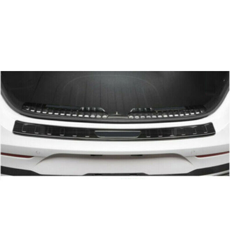 for Kia K5 2021-2023 Black Steel Rear Bumper Protector Sill Plate Guard Cover 2x