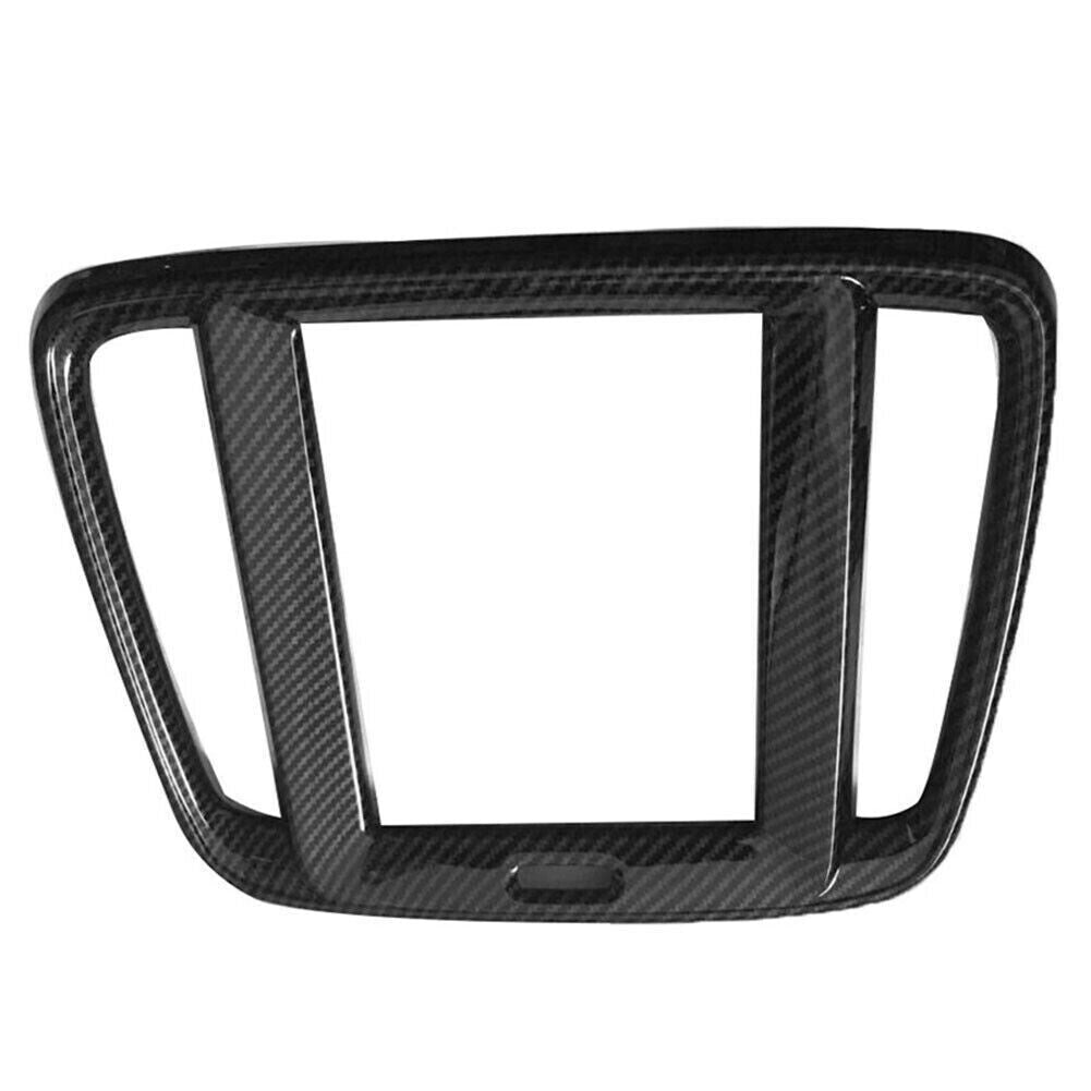 Carbon Fiber Interior navigation decor cover trim Frame for Volvo XC40 2019-2022