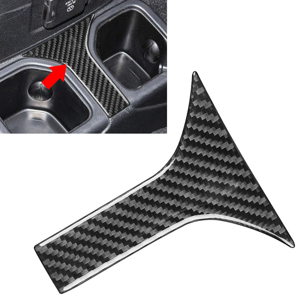 1-Rear Water Cup Holder Panel Cover Trim for Jeep for Wrangler JL Gladiator JT US