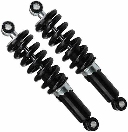 A pair of 260mm 10-inch rear shock absorbers are suitable for Pit Dirt bicycles, for mini bicycles, and all-terrain vehicles.