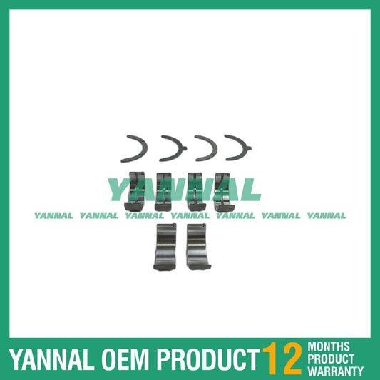 4BE1 Main Connecting Rod Bearing Kit and Thrust Washer for Isuzu Engines