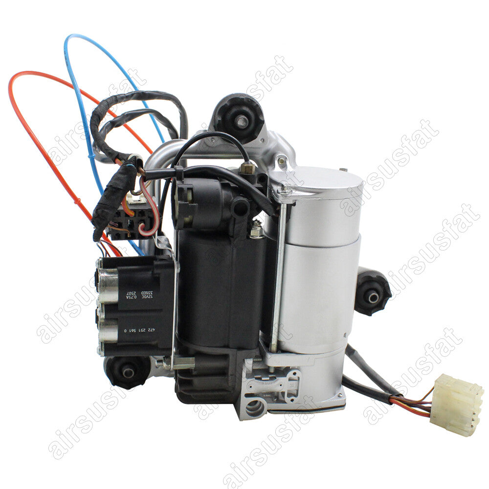 Fit for BMW X5 E39 E53 E65 E66 2Corner Air Suspension Compressor w/Valve Block