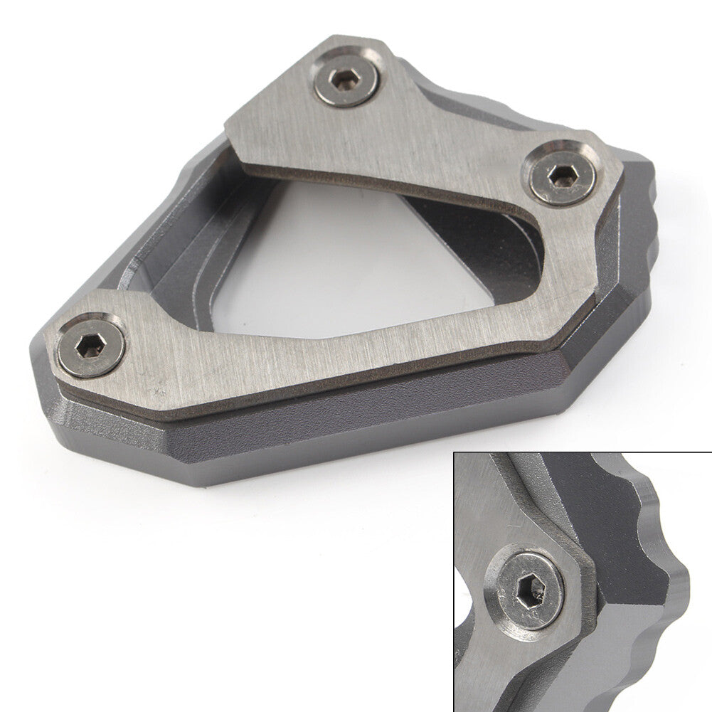St?nder Seitenst?nder Vergr??erer Fu?st¨¹tze Pad Platte f¨¹r for Yamaha MT-10 2015-21
