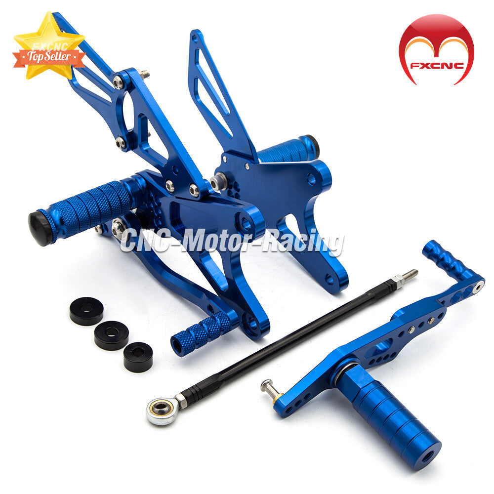 CNC rear footrest pedal GP for Yamaha YZF R1 (2009-2012-2013-2014)