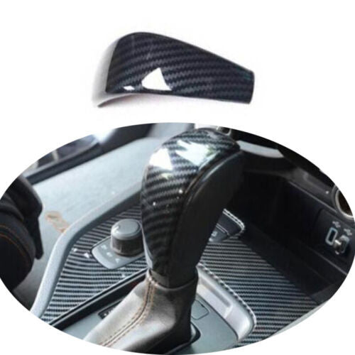 Carbon fiber console gear shift knife cover trim for Ford Ranger 2015 - 2022