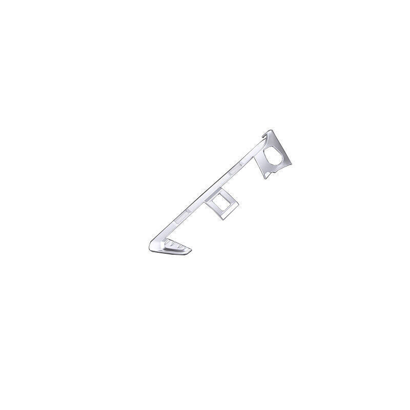 ABS Silver Console Middle Air Outlet Vent Frame Cover Trim for BMW X3 2018-2021