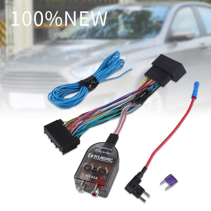 Factory Radio Add A Subwoofer Amplifier Plug Play Harness for Ford 2011~2018