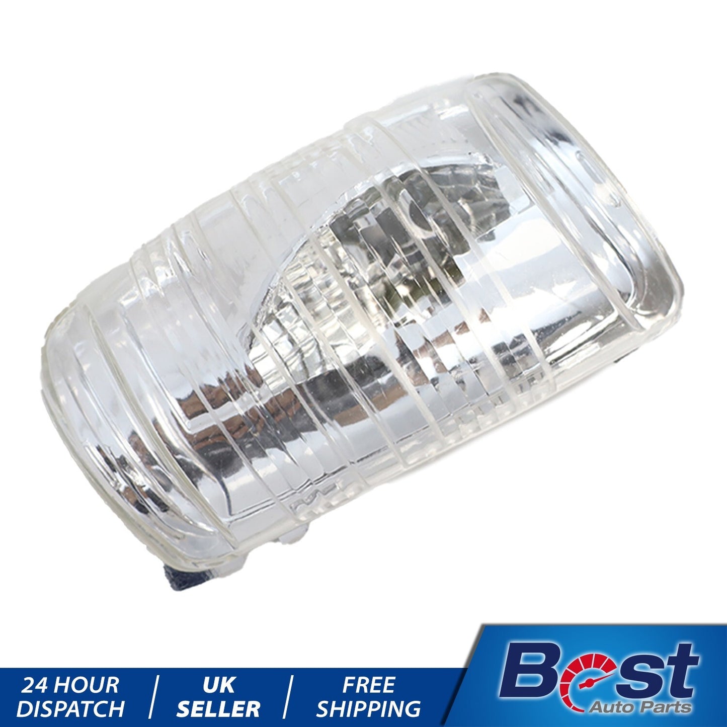 WING MIRROR INDICATOR LENS COVER CLEAR LEFT for FORD TRANSIT MK8 BK3113B382AB