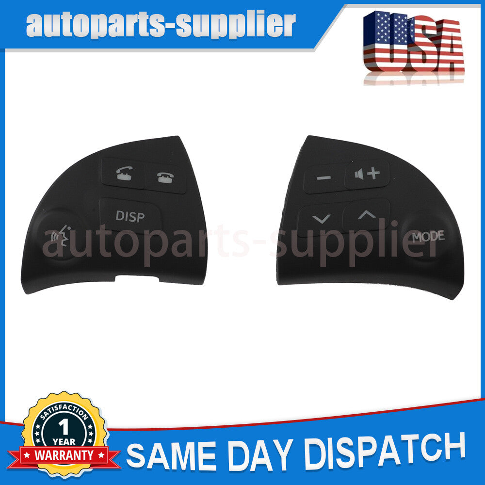 Pair of steering wheel volume control switch buttons for Lexus ES350 2006-2012