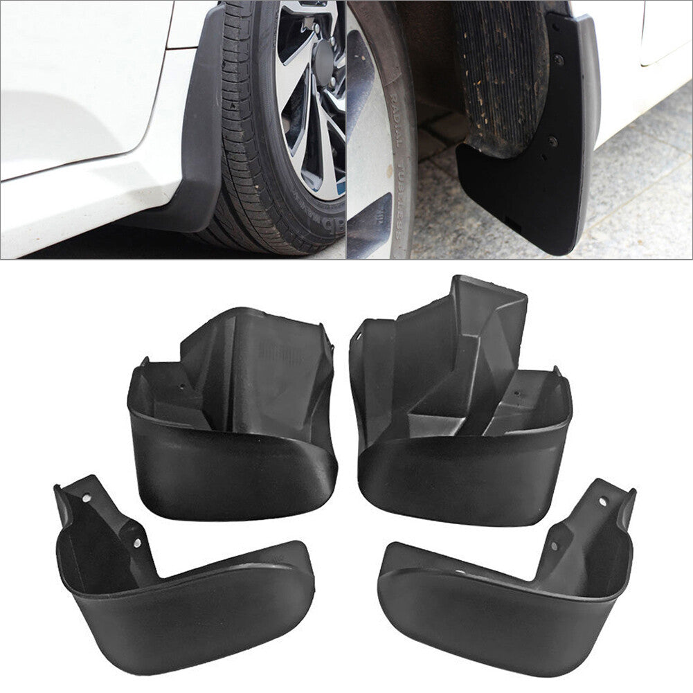 4Pcs Front Rear Splash Guards Mud Flaps Fit for Honda for Civic Coupe Sedan 1996-2000 97