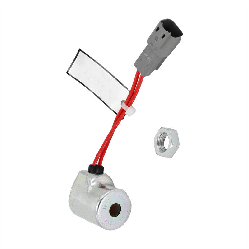 Valve coil 10V 6717706 suitable for Bobcat S220 S250 S300 A220 A300 T190 T200 753 763 853