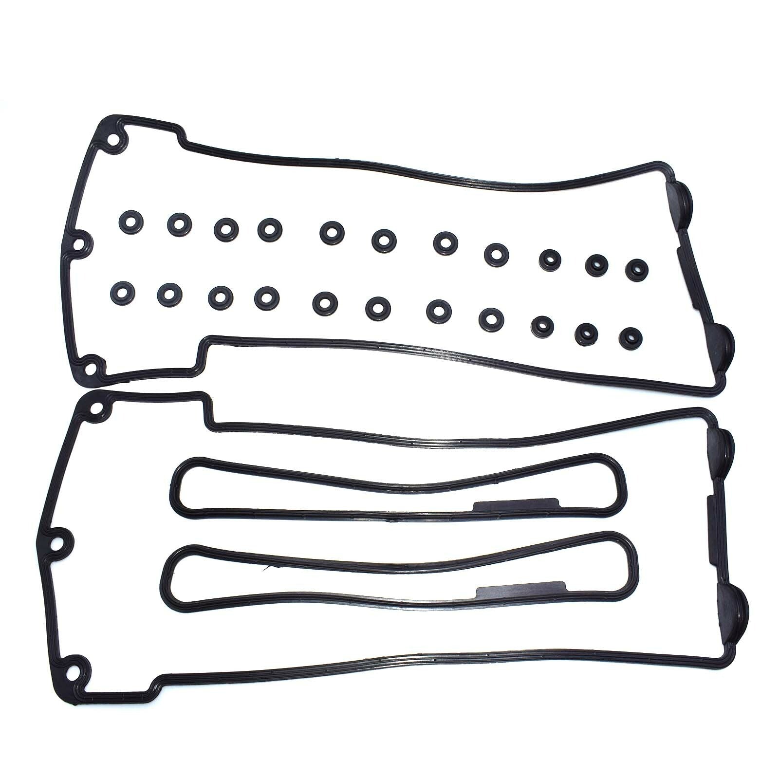 New valve cover gasket left and right kits suitable for BMW E38, E39, E53, 540i, 740i, 740iL, X5