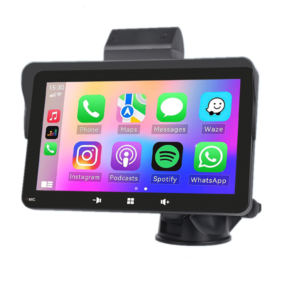 Touch Screen Car Radio MP5 Player Portable BT For Wireless CarPlay Android Auto
