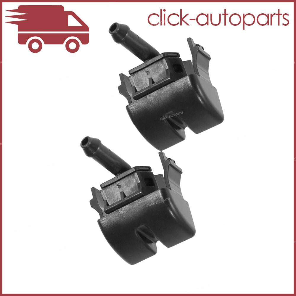 2X Fit for BMW 3 Serie E46 61668374368 Front Windshield Washer Nozzles Spray Jet