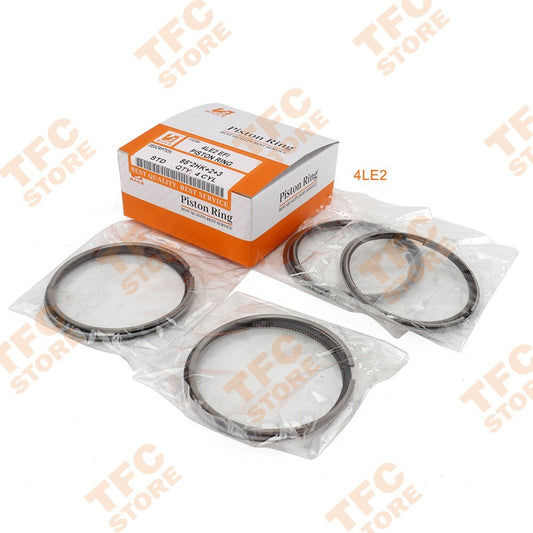 New 4 Set Piston Ring for ISUZU 4LE1 4LE2 Engine 85mm2+2+3