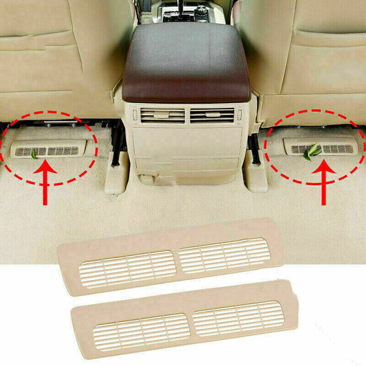 for TOYOTA for Land Cruiser LC200 2013-21 ABS for Seat Air Vent Air Outlet Dust Cover 2X