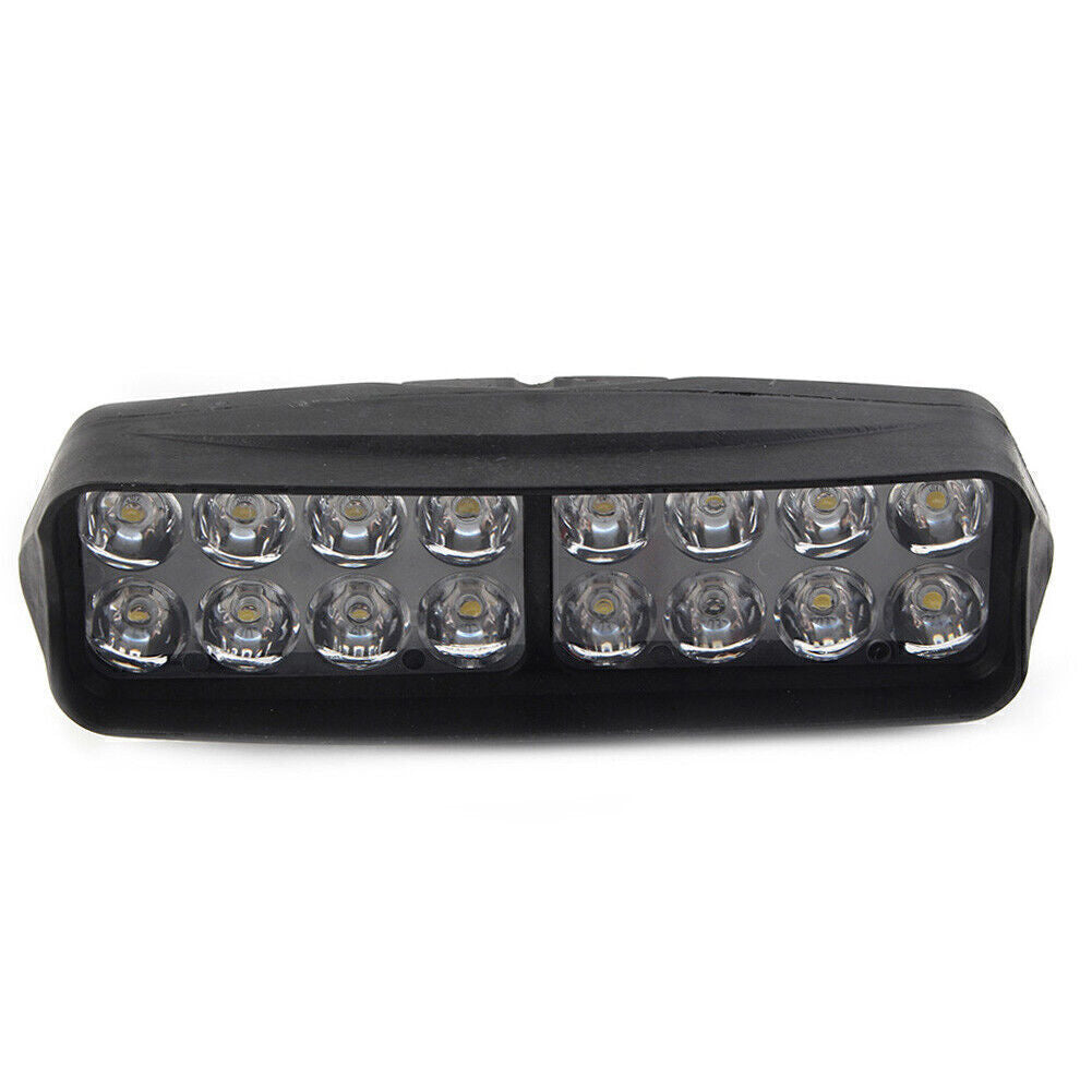 12V Headlight Spot Fog Light 16-LED Headlamp Fit For Car UTV ATV Motorcycle