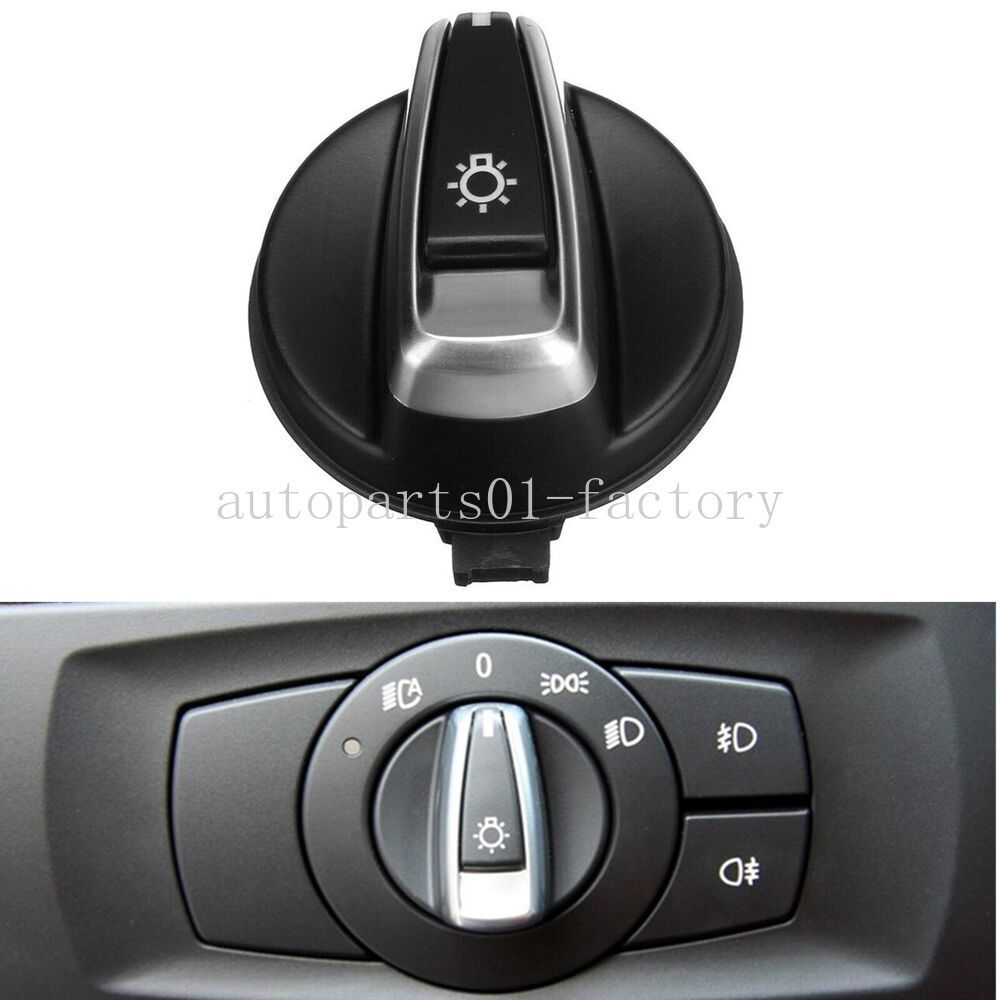 Automotive Headlight Switch Button for BMW E88 E82 3 E90 E91 X1 E84 1 Series