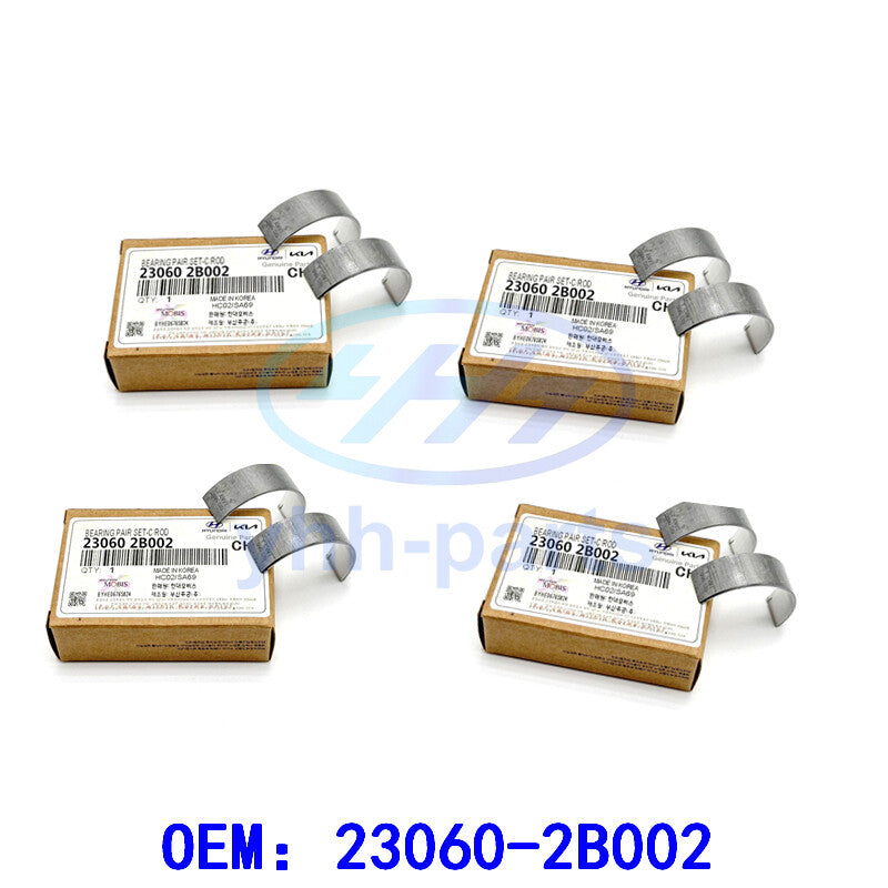 23060-2B002 Connecting Rod Bearing 8pcs set for HYUNDAI for KIA 1.6L 2010-2020