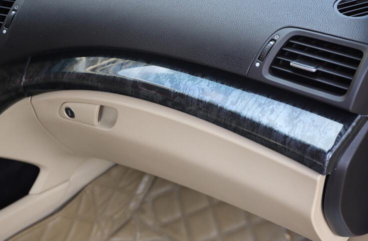 Black Wood Grain Interior Full Set Decor Trim Panel Cover for Acura TSX 2009-14