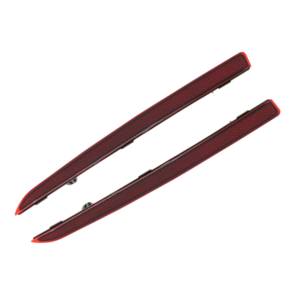 2pcs Fits for Lincoln MKZ 2013-2020 RH+LH Rear Bumper Brake Light Reflector Side