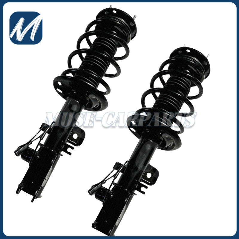 Front LH+RH shock absorbers with electric contact patching for Infiniti Q50 Q60 Sport 56111-5CF0A