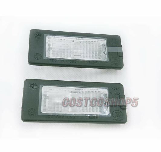 2PCS Rear License Plate Light for VW for Passat for Jetta Touareg for Tiguan 56D943021
