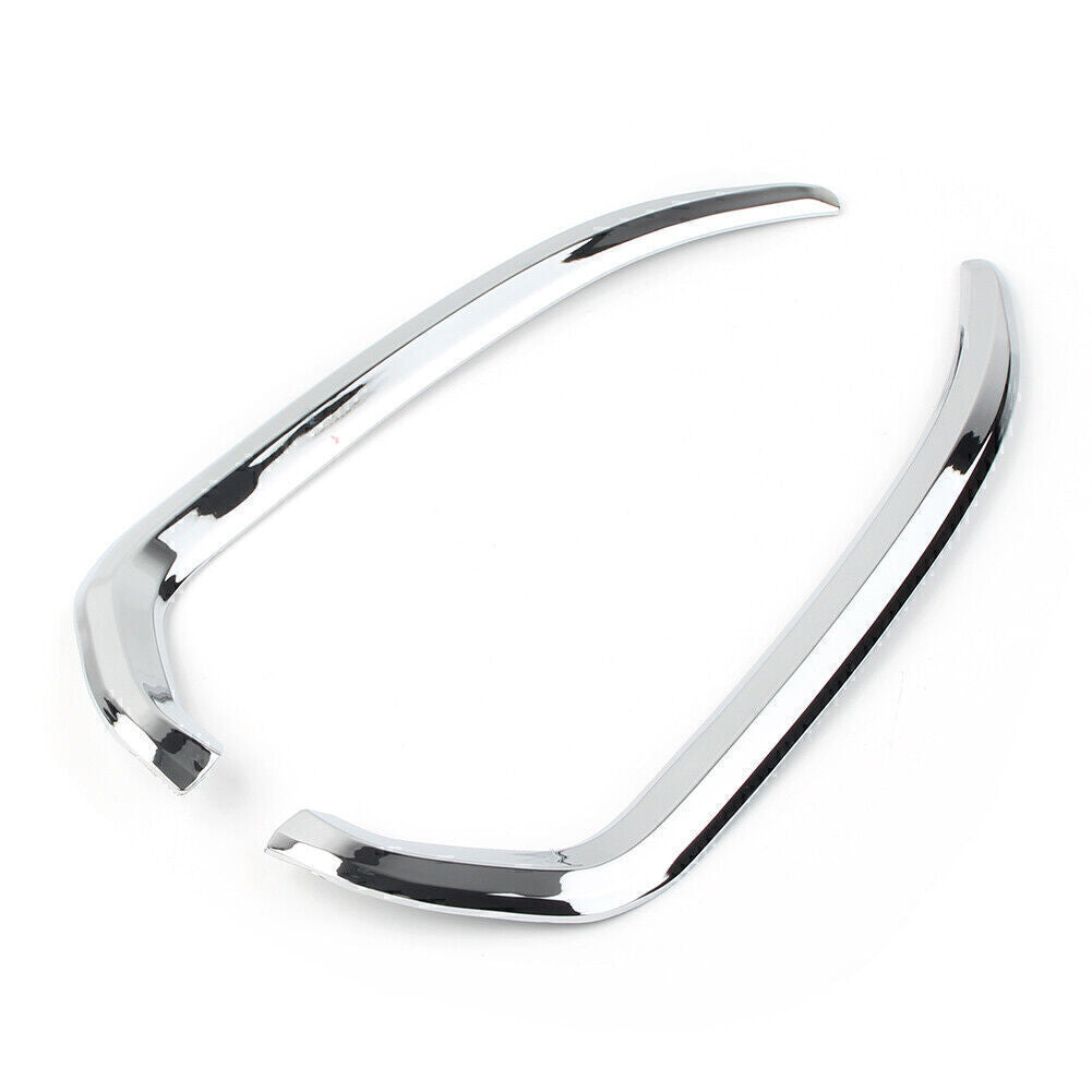 1 Pair Chrome Motorcycle Vertical Vent Trim Fit for Honda Gold Wing GL1800 2019 2020