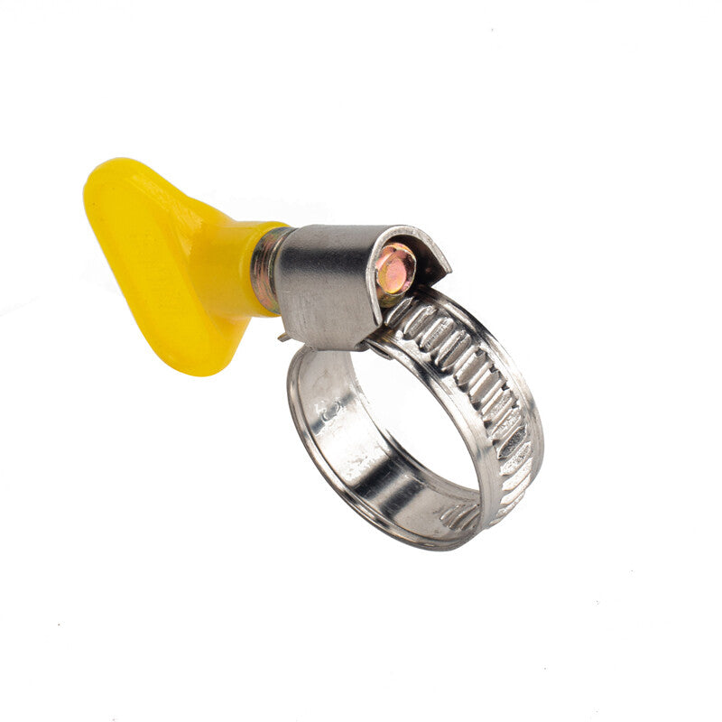 45-piece pack of key-type hose clamps, stainless steel clamps, 8mm-32mm adjustable.