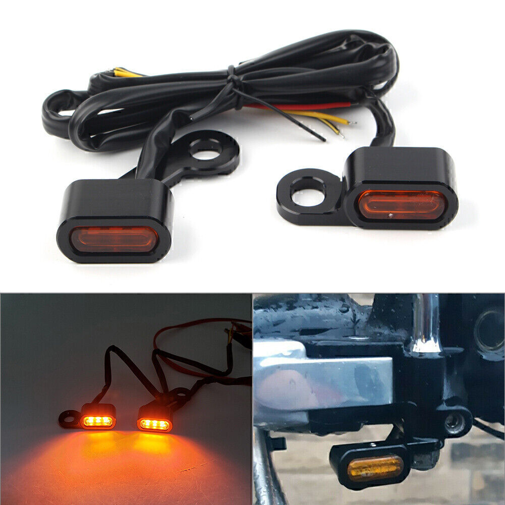 for Harley Motor Sequential LED Turn Signals Flowing for Mini Handlebar Light UK