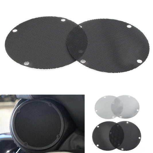 Mesh Rear Speaker Grill Covers for Harley Touring Electra Glide 96-13 FLHT