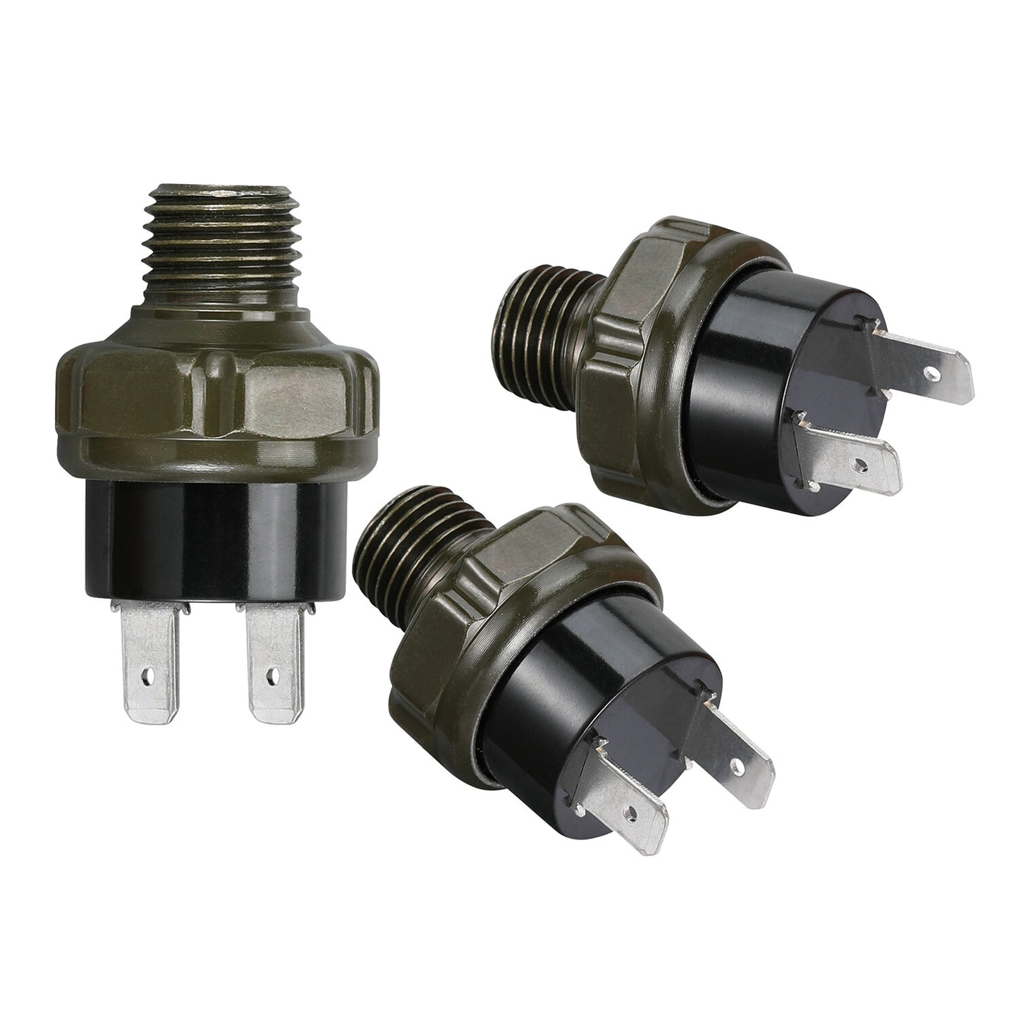 XRMXF 3pcs 90-120PSI Air Pressure Switch Tank Mount 1/4 for Train/Air Horn