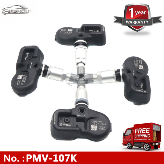 4-pack PMV-107K tire pressure sensors 42607-50010 and 42607-50011 suitable for 2005-12 for Lexus vehicles.